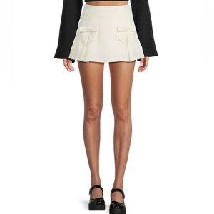 DEE ELLY Juniors Mini Bow Skirt - Short . Size XS .